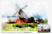 Watercolor Photoshop Action, an Action Add-On by SlideSalad (Thumbnail 4 of 14)