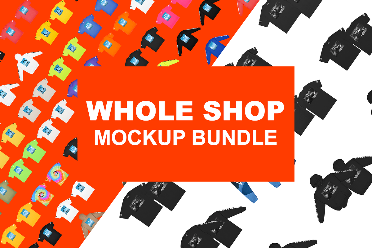 Clothing Mockup Whole Shop Bundle, a Shirt Mockup by Infinity Mockups (Photo 1 of 11)