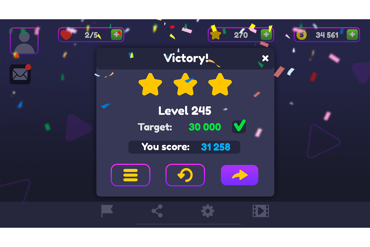 Flat Game GUI Pack, an Icon by KartInnka (Photo 11 of 16)