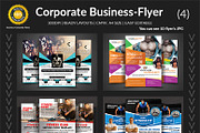 50 Corporate Business Flyers Bundle, a Flyer Template by AfzaalGraphics (Thumbnail 5 of 6)