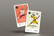 Trading Cards Mock-up, an Advertising Mockup by zippypixelstudio (Thumbnail 7 of 14)
