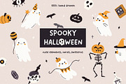 HALLOWEEN - cards, patterns graphic, a Seasonal Illustration by Madiwaso (Thumbnail 1 of 9)