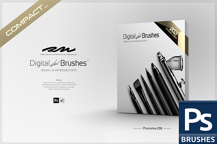 RM Digital Art Brushes 2022 for PS