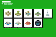 isometric  vector world land mark, an Object Illustration by Mongkees (Thumbnail 6 of 7)