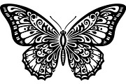Elegant Butterfly Silhouette, an Object Graphic by Designer_Momina (Thumbnail 14 of 20)