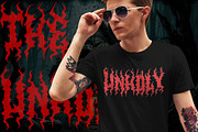 ZERION - Black Metal Font, a Blackletter Font by Fonday Studio (Thumbnail 6 of 6)