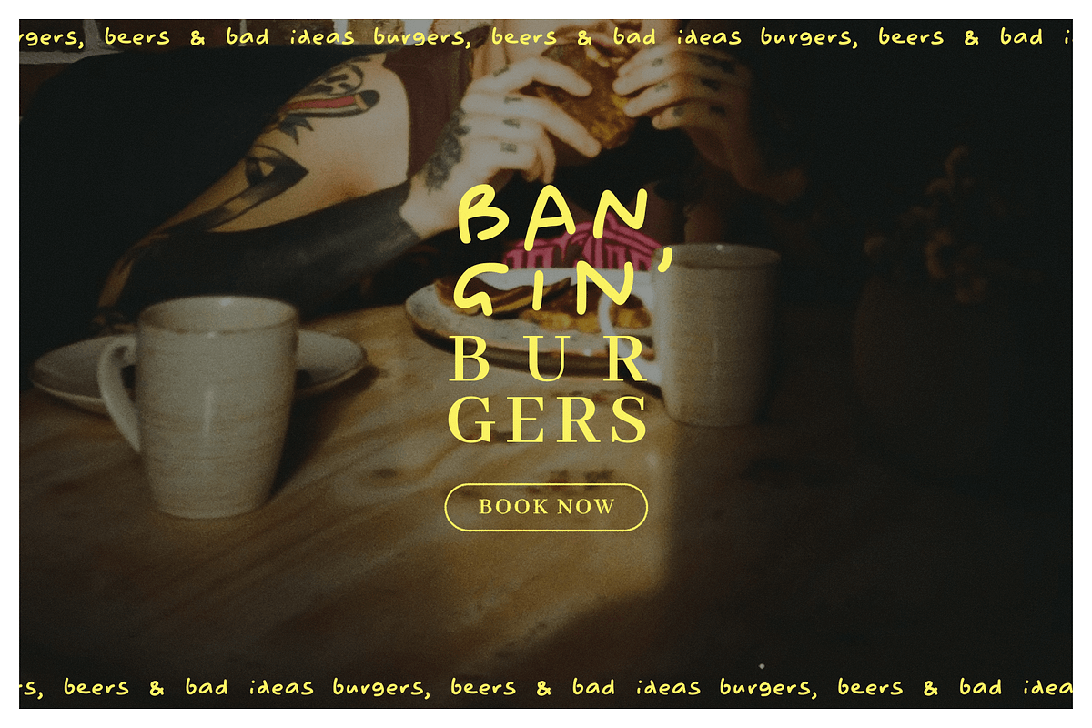Bad Beans Messy Handwriting Font, a Handwritten Font by TYPEHEIST (Photo 8 of 13)