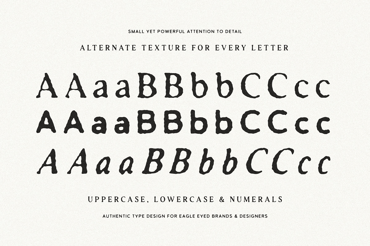 Antiquated Font Pack (Serif & Sans!), a Serif Font by Tom Chalky (Photo 2 of 11)