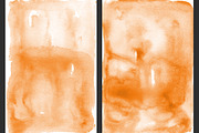 Orange Ombre Watercolor Backgrounds, a Texture Graphic by M. by mprintly (Thumbnail 5 of 6)