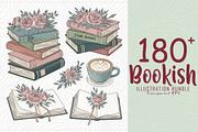 Dark academia bookish illustration, an Education Illustration by Sofia's Fashion (Thumbnail 1 of 4)