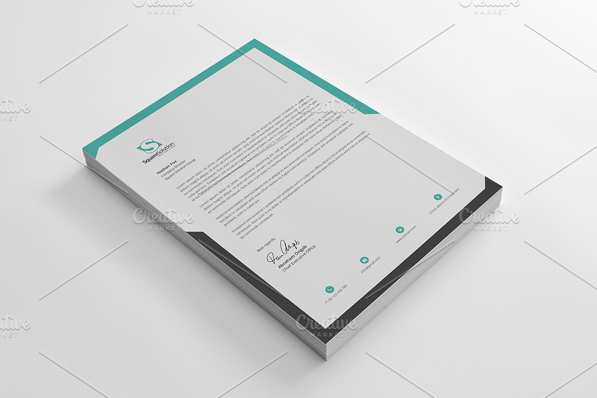 Letterhead, a Stationery Template by Cristal Pioneer (Photo 8 of 9)