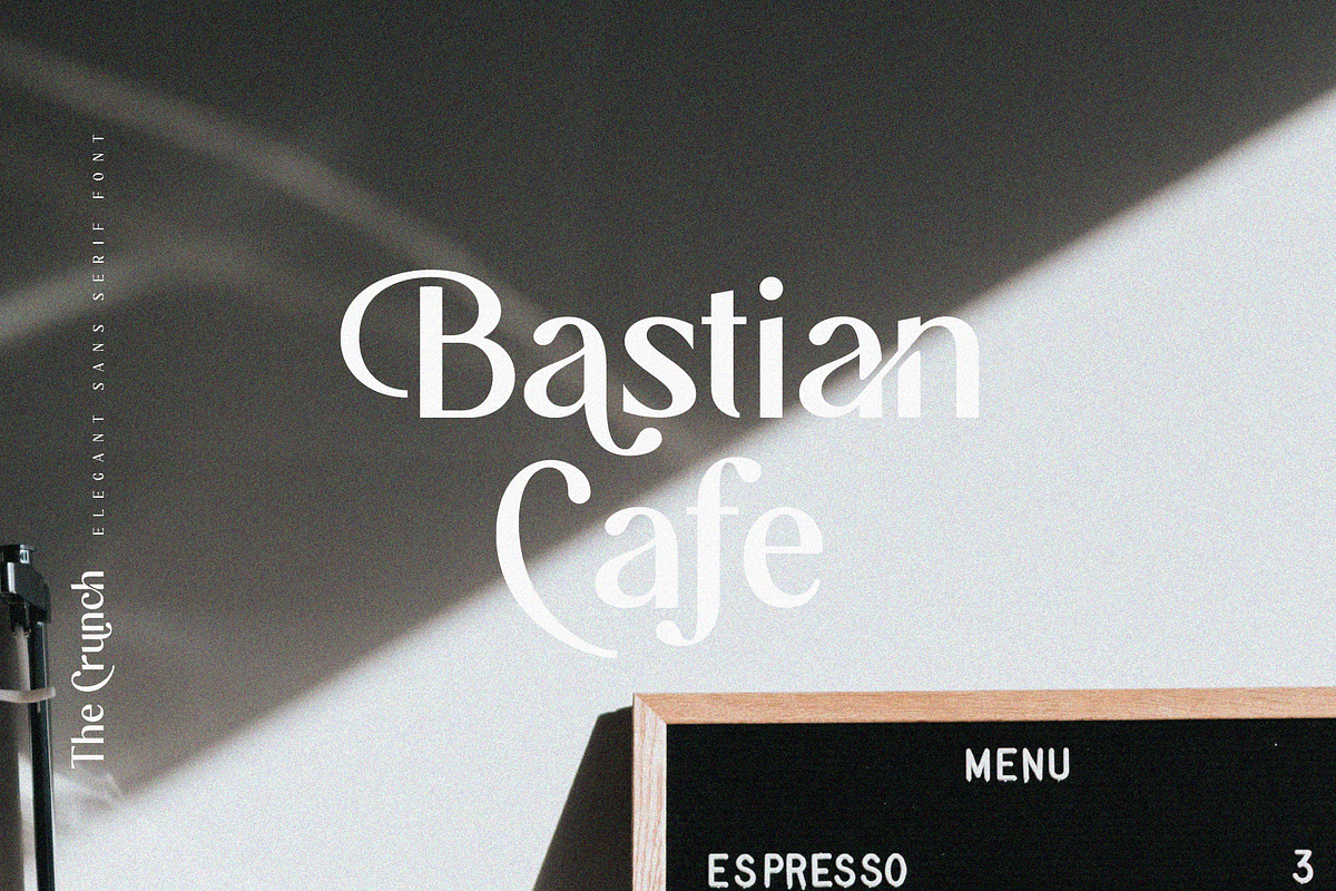 The Crunch - Elegant Sans Serif Font, a Sans Serif Font by Pen Culture (Photo 6 of 10)