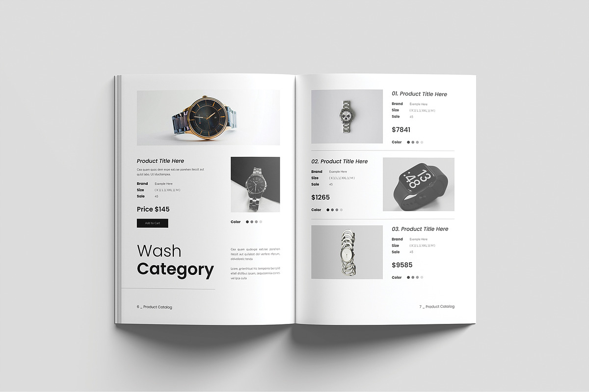 Product Catalog Brochure Template, a Brochure Template by Cleffon_Graphic_Studio (Photo 4 of 9)