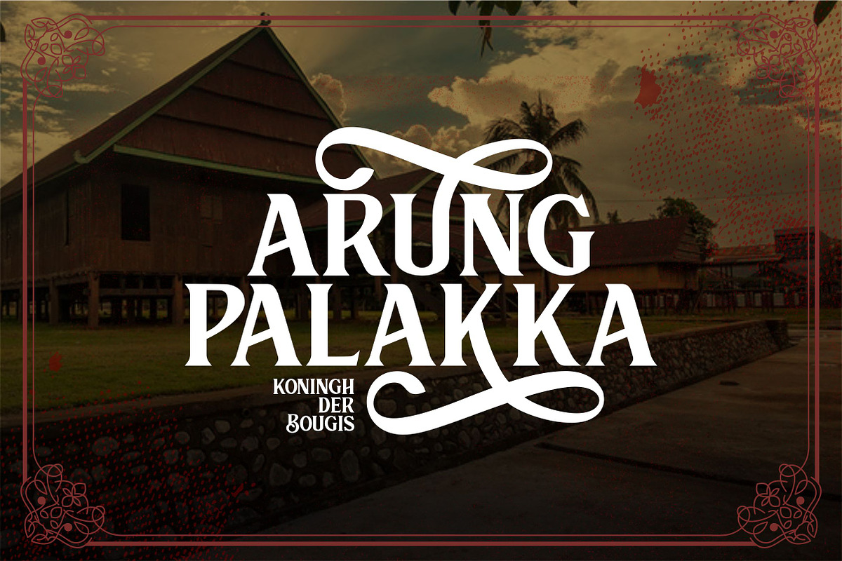 Sultan - Typeface Font preview 6