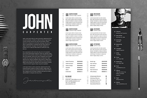 Resume CV Template 52