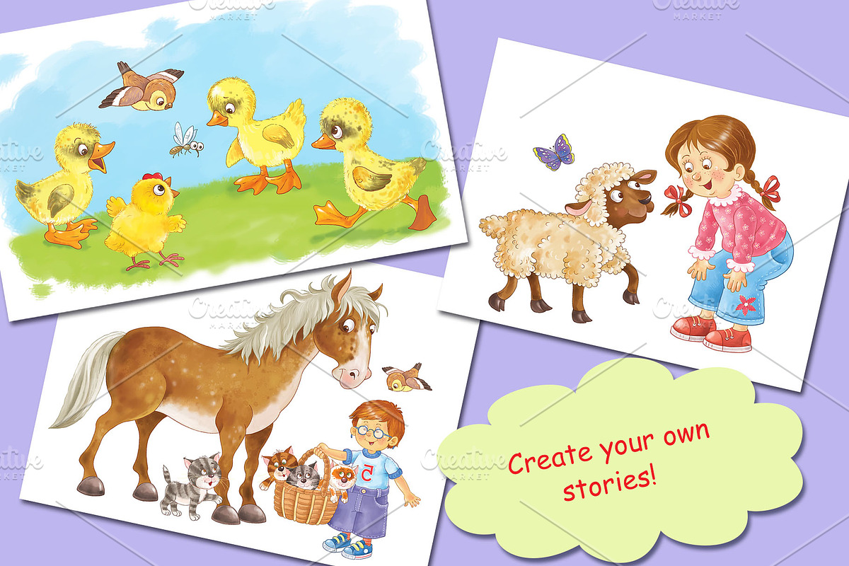 At The Farm - part 2, an Animal Illustration by Haso (Photo 9 of 10)