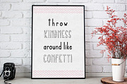 Sally Jane San Serif Font Trio, a Sans Serif Font by On the Mark Designs (Thumbnail 10 of 10)