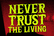 Laugh Tales | Horror Halloween Font, a Font by Denustudios (Thumbnail 7 of 12)