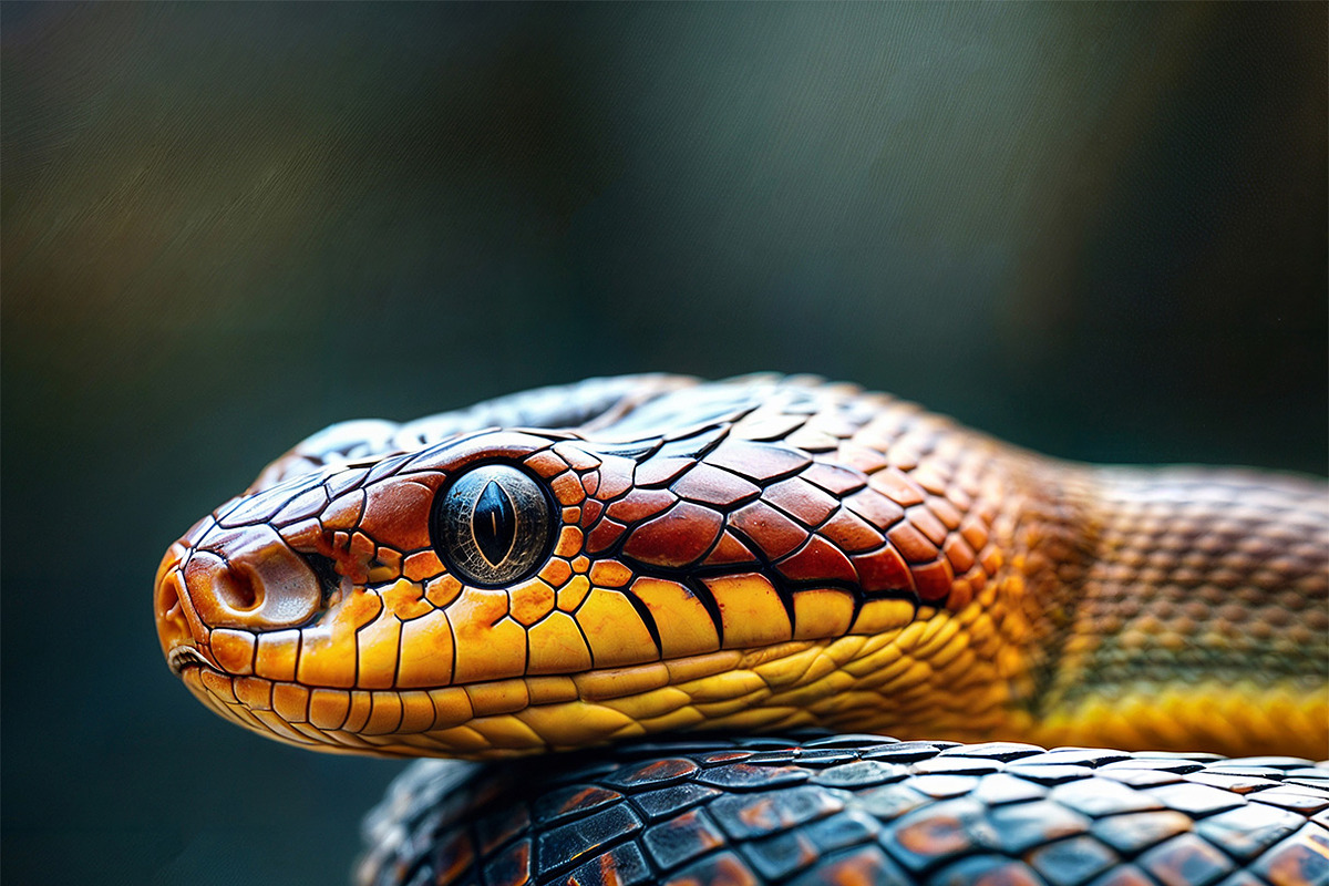 Vibrant Exotic Snake Portrait Pack, an Animal Illustration by StockVerse Creative (Photo 3 of 4)