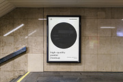 Subway Poster Mockup Bundle Metro, an Advertising Mockup by FoundImages (Thumbnail 23 of 61)