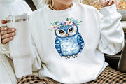 Blue Vintage Animals Bundle, an Illustration by Sublimation Artist (Thumbnail 4 of 6)