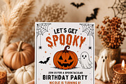 Spooky Halloween Birthday Template, an Invitation Template by Arslan (Thumbnail 3 of 5)