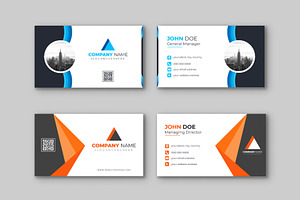 Corporate Business Card Template, a Business Card Template by Designgrove