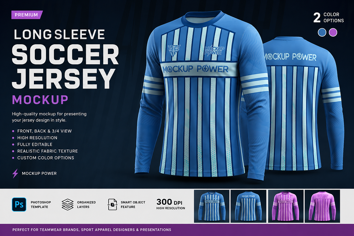 T-Shirt Long Sleeve Mockup, a Shirt Mockup by Mockup Power (Photo 5 of 5)