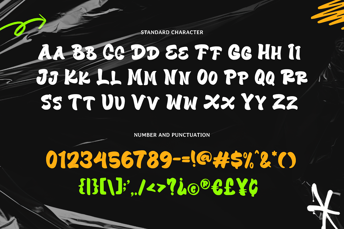 AEROSOL BRUSH - Graffiti Font, a Handwritten Font by Mozatype (Photo 4 of 8)