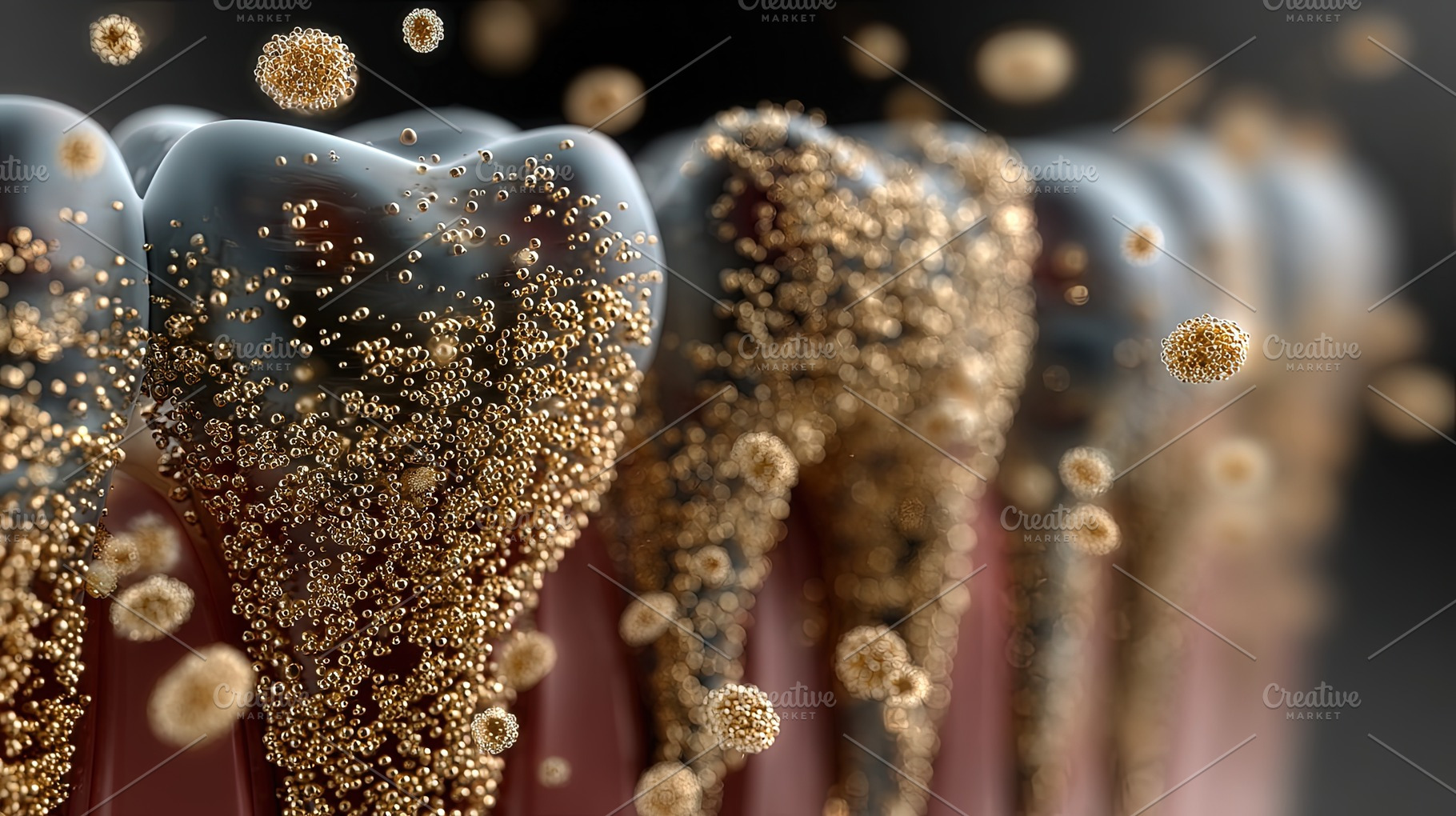 Bacteria on Human Teeth, a Health & Medical Photo by Ales Munt