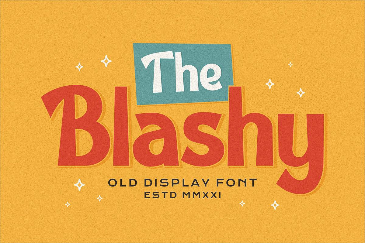 Blashy Font, a Serif Font by Haws.std (Photo 1 of 5)