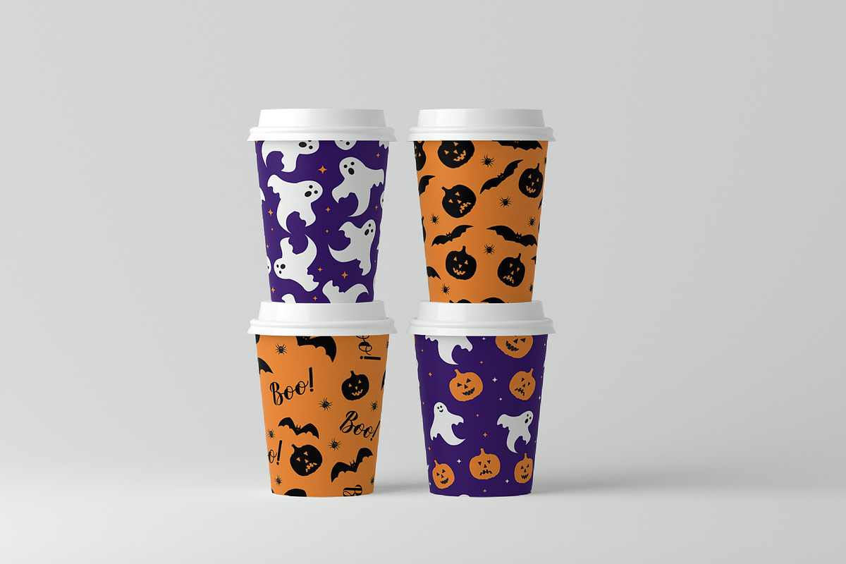 Halloween Seamless Pattern Bundle, a Pattern Graphic by LaBelezokaDesign (Photo 3 of 3)