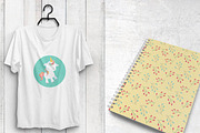 UNICORN Pattern collection, a Pattern Graphic by PrettyPatterns (Thumbnail 4 of 5)