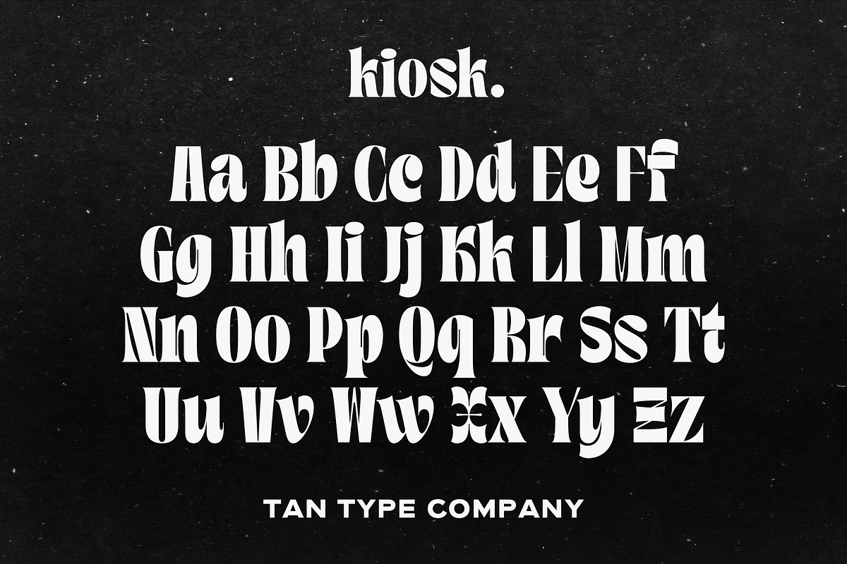 TAN - KIOSK, a Serif Font by TanType (Photo 12 of 16)