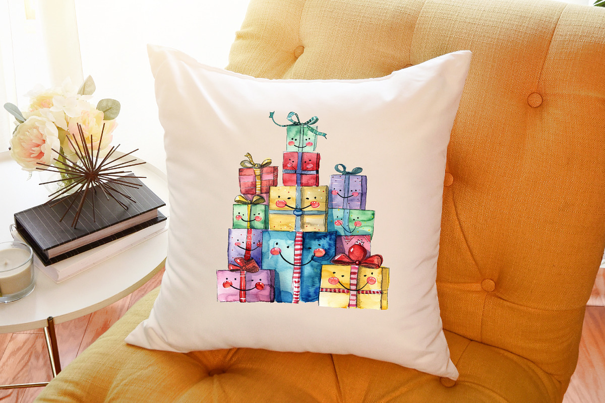 Happy Christmas Clipart Bundle, an Illustration by Sublimation Artist (Photo 6 of 6)