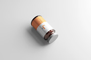 Amber Jar Mockup, a Cups & Container Mockup by pmvch (Thumbnail 6 of 6)