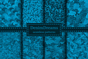 Vector Denim Dreams camouflage set, a Pattern Graphic by ArchonDigitalShop (Thumbnail 13 of 13)