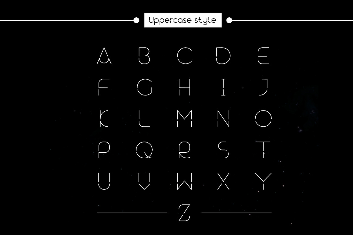 Neuron - Spatial Typeface preview 5