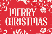 Bells Retro Christmas Font, a Serif Font by GRVS Studio (Thumbnail 3 of 6)