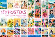 MAXIMALISTA - wall art mixed prints, a Background Graphic by alenaganzhela (Thumbnail 8 of 10)