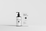 Black & White Mockups - Pump Bottles, a Packaging Mockup by pmvch (Thumbnail 21 of 160)