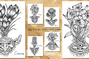 Flower Gnomes, an Object Graphic by Samiramay (Thumbnail 2 of 5)