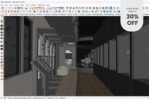 Sketchup - 3D Model Gallery Design