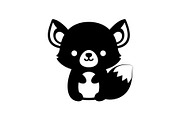 Cute Forest Animal Silhouette Bundle, an Illustration by Creativeshirt (Thumbnail 50 of 54)