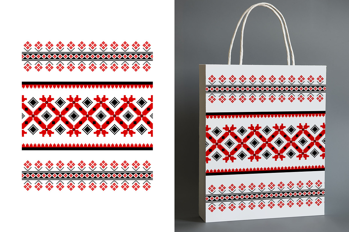 Romanian Folk Pattern Collection, an Object Graphic by Shyeno (Photo 12 of 19)