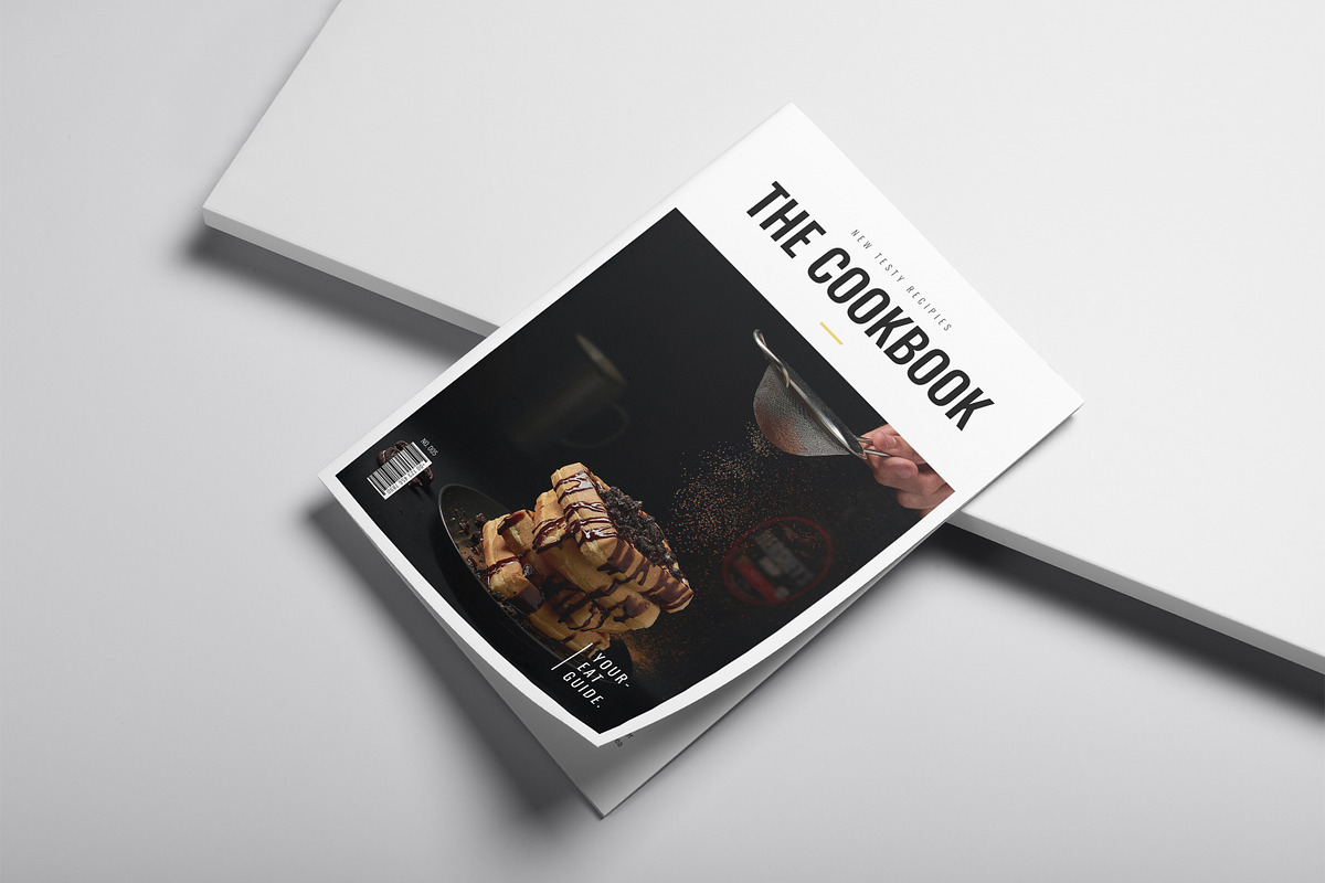 Cookbook Template, a Magazine Template by DesignCrest (Photo 2 of 13)