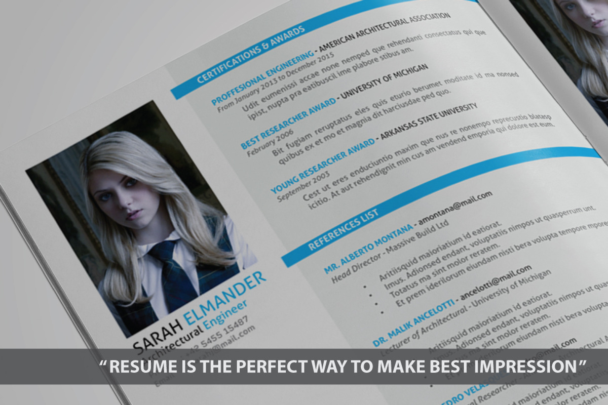 General Resume Templates, a Resume Template by voryu (Photo 6 of 10)
