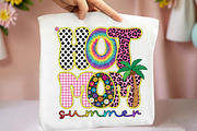 Hot Mom Summer Shirt PNG, an Illustration by Libby Wishes (Thumbnail 1 of 4)
