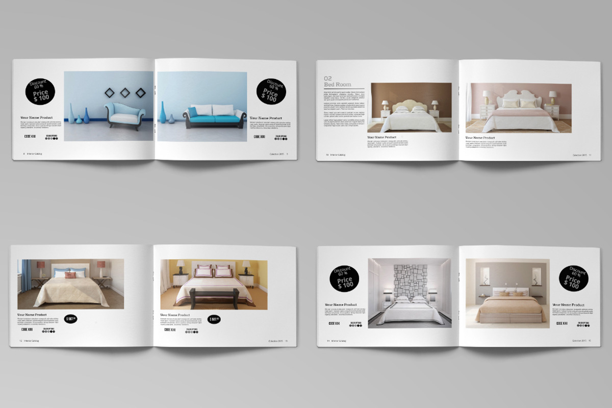 A4 Interior Catalog, a Brochure Template by Firtana (Photo 5 of 10)