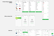 iPhone e-commerce app UI Kit - 70 sc, an UI Kit Template by Divanraj (Thumbnail 3 of 4)